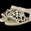 Alina Sandals | Leopard | Ivory Classic Leather