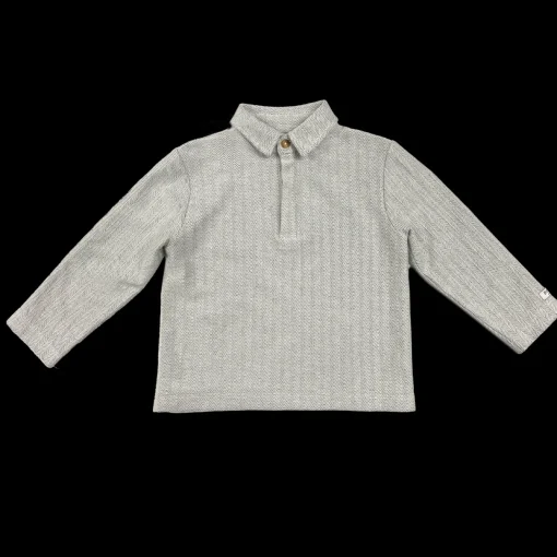 Bartus Shirt | White Sand Melange