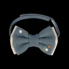 Benjamyn Bow Tie | Blue Stone Leather