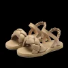Benz Sandals | Beige Sheep Leather