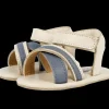 Bodi Sandals | Cream Leather