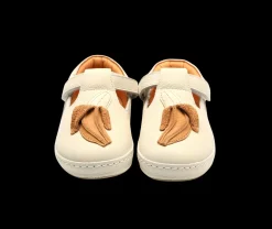 Bowi Shoes | Banana | Cream Betting Leather
