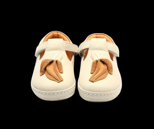 Bowi Shoes | Banana | Cream Betting Leather