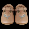 Carlie | Rose Hip | Caramel Metallic Nubuck