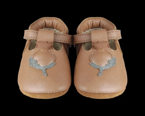 Carlie | Rose Hip | Caramel Metallic Nubuck