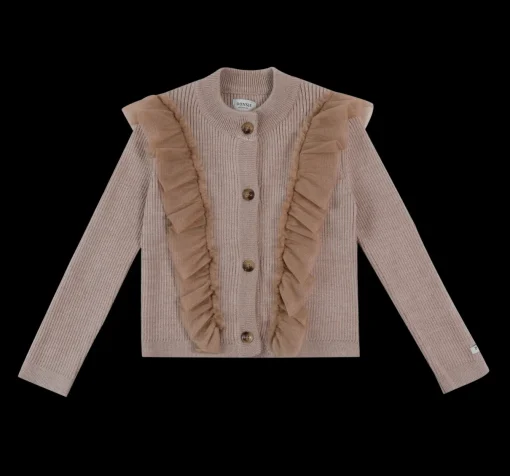 Darine Cardigan | Lavender Brown