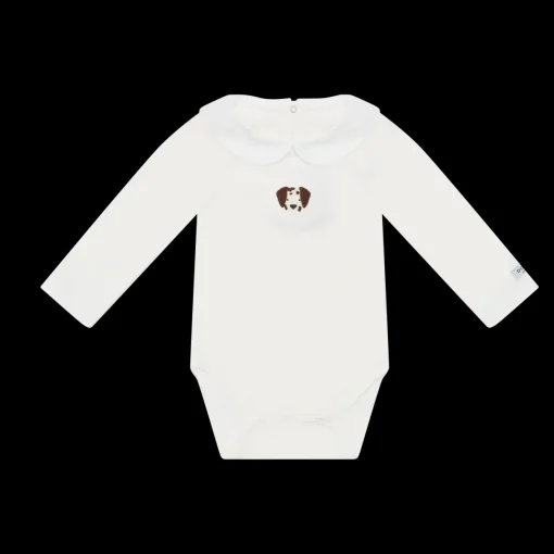 Davo Bodysuit | Dalmatian | Off White