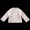 Elo Merino Wool Cardigan | Soft Blush