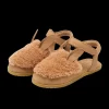 Els Sandals | Alpaca | Beige Curly Sheep Wool