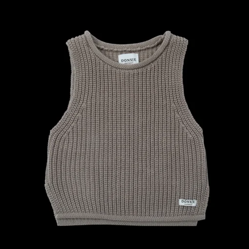 Faine Vest | Light Taupe