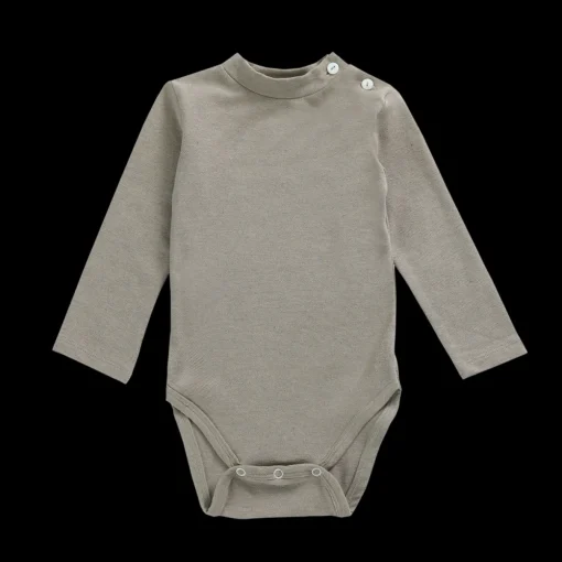 Felix Bodysuit | Warm Grey Melange