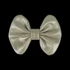 Floor Exclusive Hairclip | Champagne Metallic Leather
