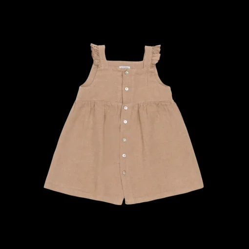 Floor Linen Dress | Rose Mocha