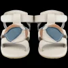 Flops | Beach Ball | Blue Stone Leather
