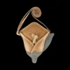 Flows Purse | Calla | Camel Classic Leather
