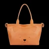 Fuji Diaper Bag | Lion | Toast Grain Leather