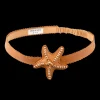 Gurt Headband | Starfish | Toast Grain Leather