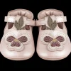 Heidi Shoes | Violette | Rose Metallic Leather