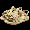 Iles Fields Sandals | Buttercup | Truffle Metallic Leather