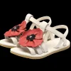 Iles Fields Sandals | Poppy | Red Clay Leather