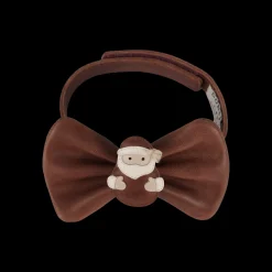 Jery Bow Tie | Santa | Burgundy Classic Leather