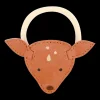 Josy Classic Hair Tie | Deer | Walnut Nubuck
