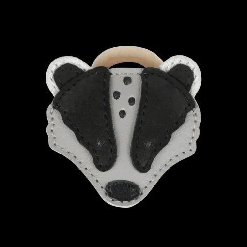 Josy Exclusive Hair Tie | Badger | Light Stone Leather