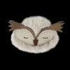 Josy Exclusive Hairclip | Owl | Ivory Classic Leather