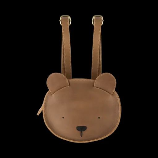Kapi Classic Backpack | Bear | Cognac Classic Leather