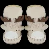 Kapi Exclusive Booties | Reindeer | Ivory Classic Leather