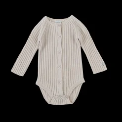Kees Merino Wool Romper | Nougat Melange