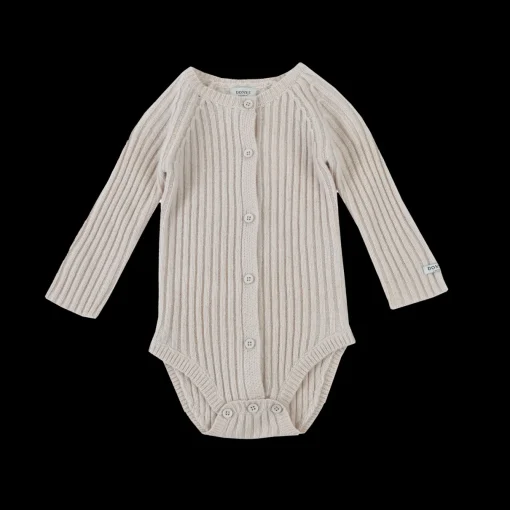 Kees Merino Wool Romper | Nougat Melange