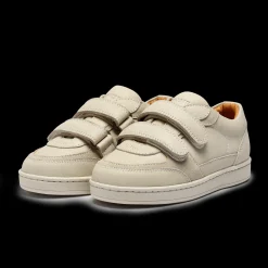 Meyo Sneakers | Cream Leather