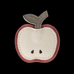 Nanoe Fruit Hairclip | Apple | Scarlet Classic Leather