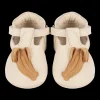 Nanoe Shoes | Banana | Cream Scored Leather