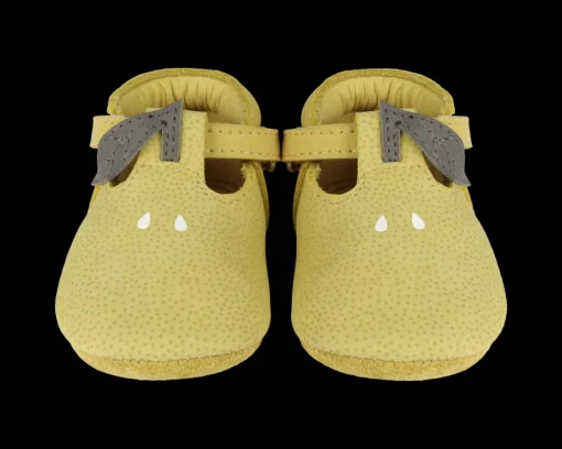 Nanoe Shoes | Lemon | Canary Dotted Nubuck