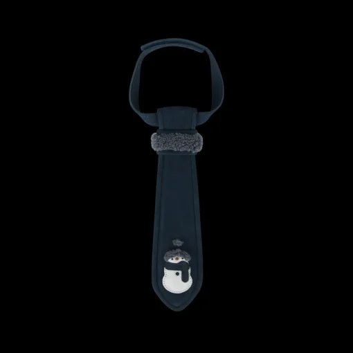 Nata Tie | Snowman | Navy Nubuck