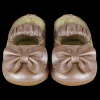 Neni Ballerinas | Clay Metallic Leather