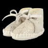 Pina Exclusive | Cream Metallic Suede