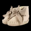 Pina Organza Booties | Powder Nubuck