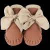 Pina Organza Booties | Walnut Nubuck