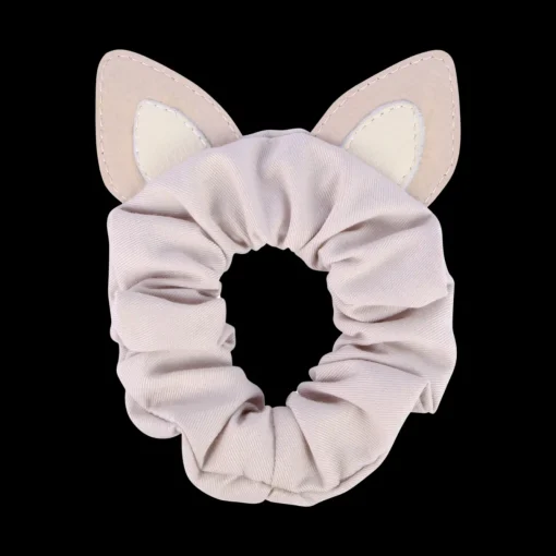 Polly Hair Scrunchie | Cat | Lilac Nubuck