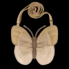 Qalja Purse | Vlinder | Gold Metallic Nubuck