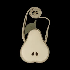 Qanoe Fruit Purse | Pear | Taupe Leather