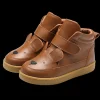 Qika Sneakers | Bear | Cognac Leather
