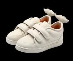Rian Sneakers | Cream Betting Leather