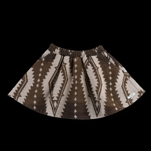 Siessie Skirt | Dusty Brown Melange