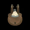 Tendo Backpack | Festive Bear | Cognac Classic Leather