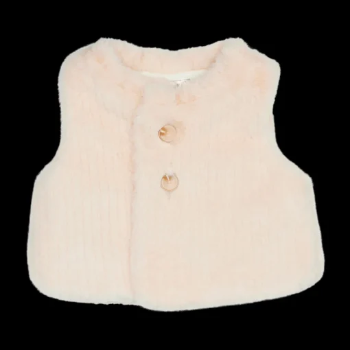 Tinge Gilet | Soft Sand Teddy
