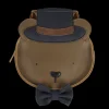 Tishi Schoolbag | Bear | Cognac Classic Leather